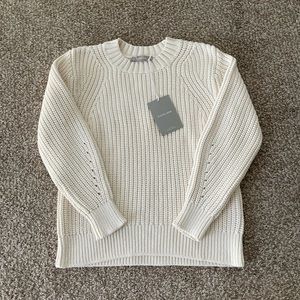 Everlane Texture Cotton Crew Sweater